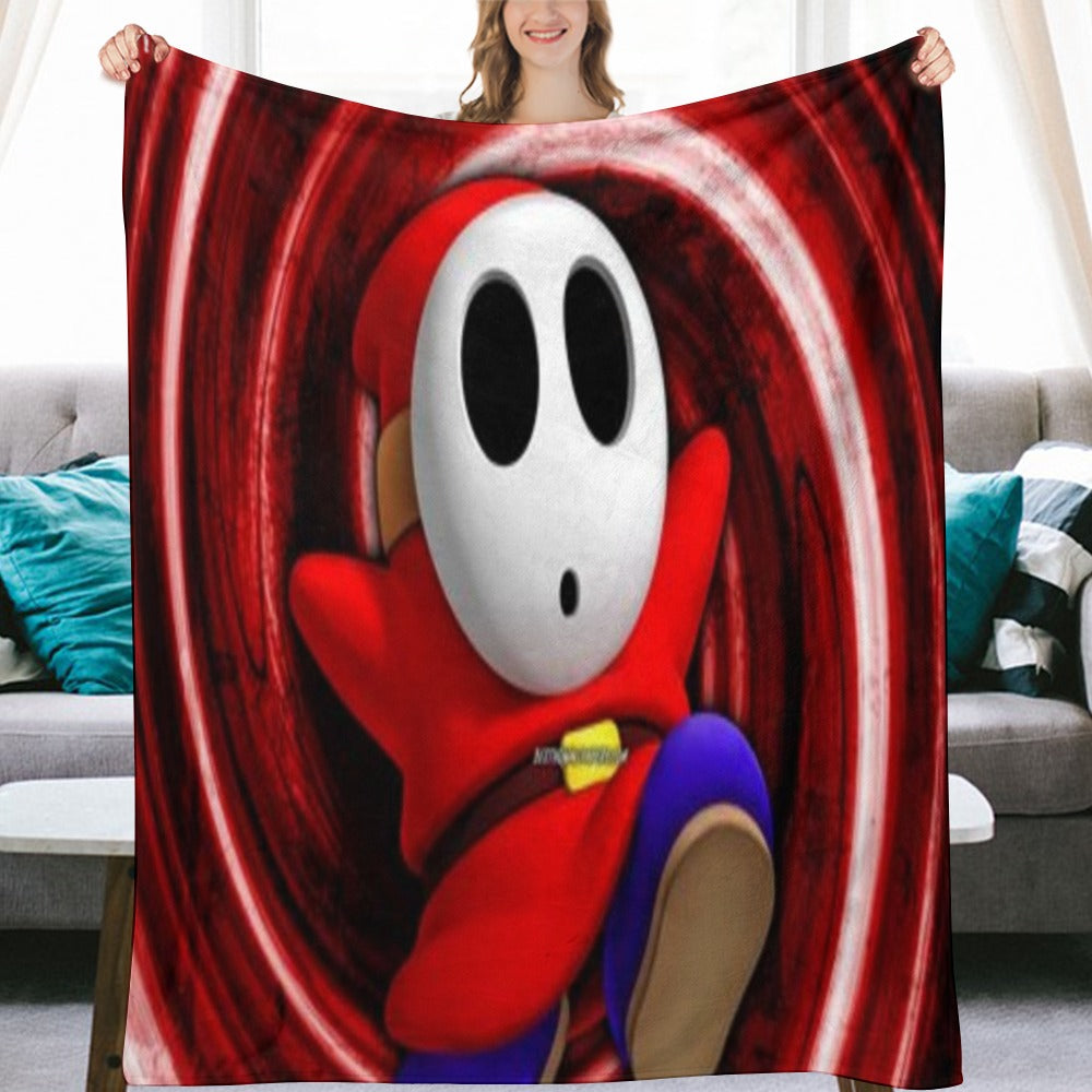Mario Bros Movie Ultra-Soft Flannel Blanket Gapo Goods