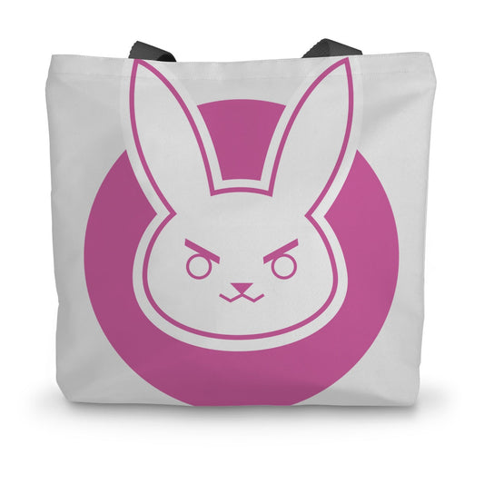 Overwatch D.VA Bunny Canvas Tote Bag Gapo Goods