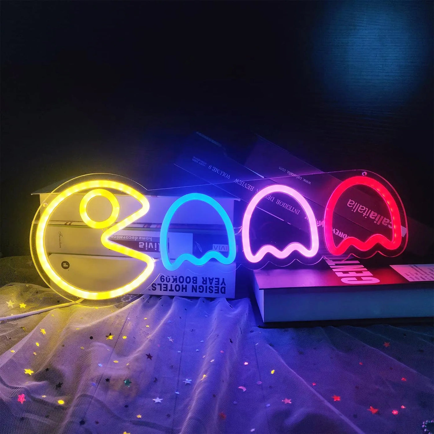 Pac Man LED Light Neon Gapo Goods