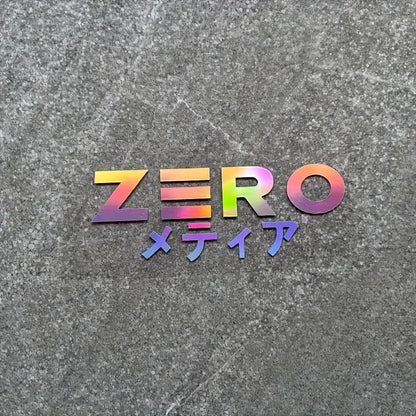 ZERO Japanese Katakana JDM Vinyl Sticker - Waterproof Decal for Cars and Motorcycles