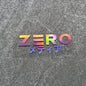 ZERO Japanese Katakana JDM Vinyl Sticker - Waterproof Decal for Cars and Motorcycles