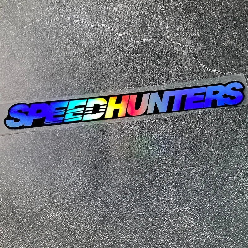 1 pegatina impermeable para motocicleta Speedhunter JDM para casco de motocicleta, tanque de combustible, parabrisas, bicicleta, scooter, calcomanías de vinilo universales