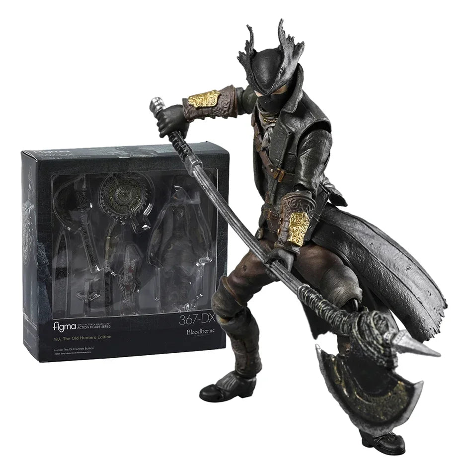 Bloodborne Hunter Figma 367-DX - 16cm Action Figure Toy figma 367DX box