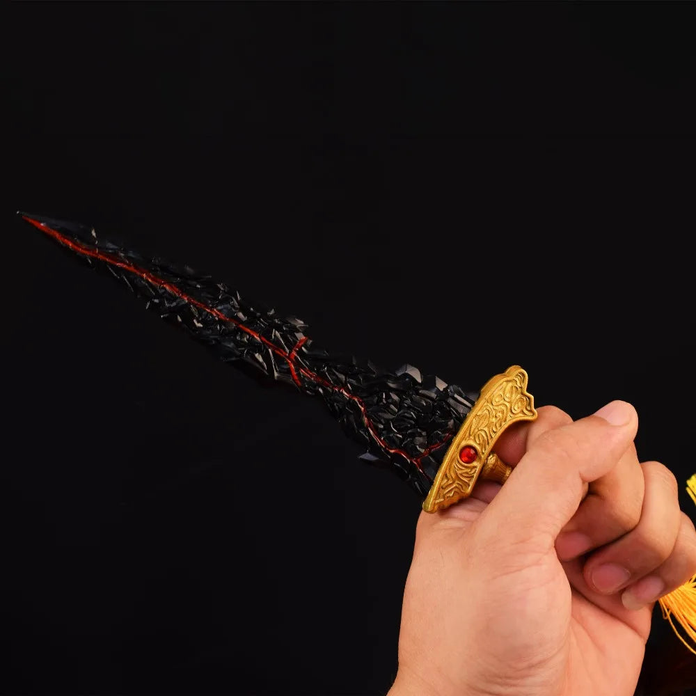 22cm Maliketh’s Black Blade Greatsword – Elden Ring Game Replica Model & Collector’s Accessory