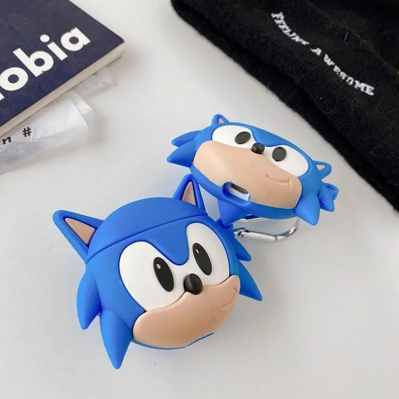 Sonic the Hedgehog AirPods Protective Case - Compatible with AirPods 1, 2, 3, 4, Pro & Pro 2