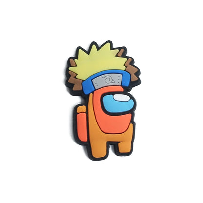 Game Cartoon Shoe Charms - PVC Clog Accessories for Kids, Parties, and Gifts