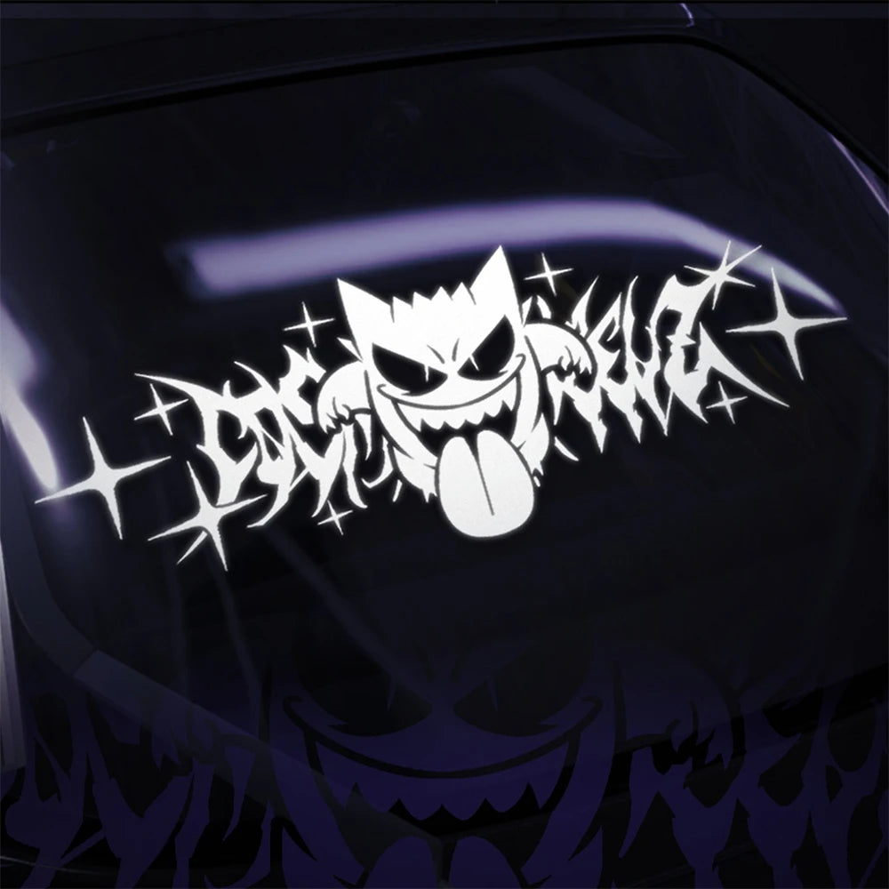 JDM Racing Track Vinyl Decal - Drift and Stance Windshield Sticker