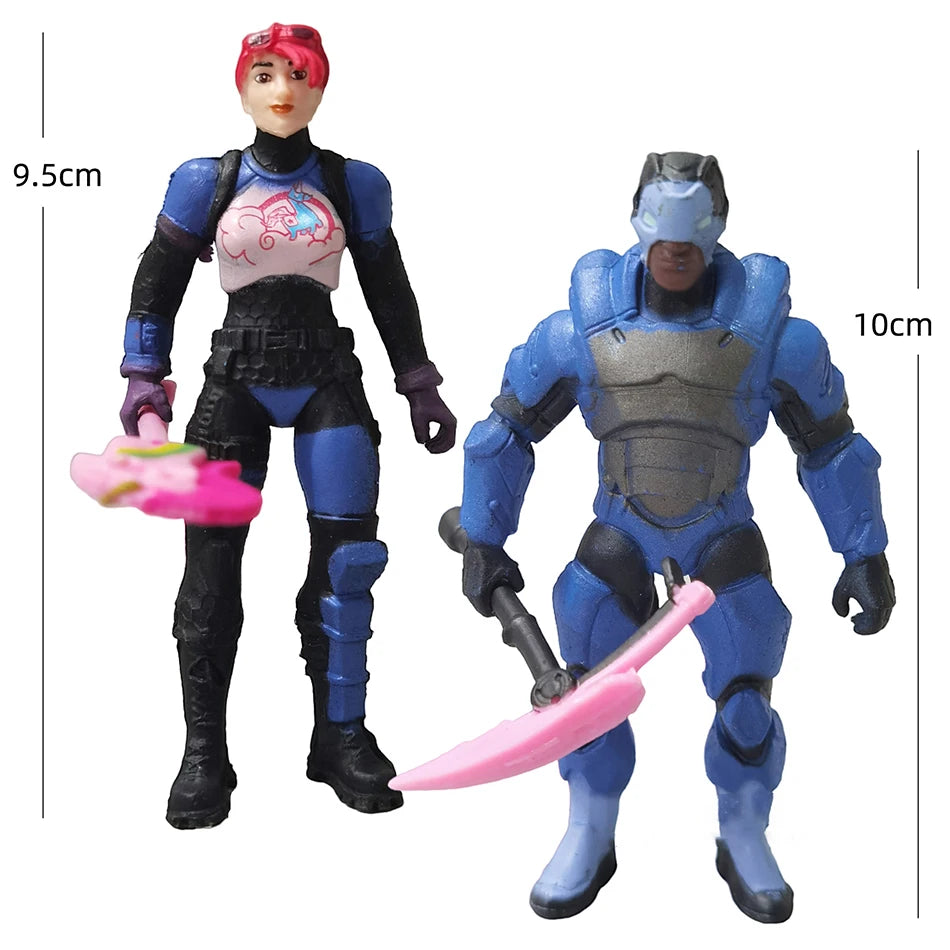 Battle Royale PVC Figure Set – 8-Piece Collection (10cm)