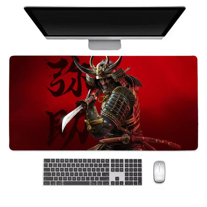 Assassins Creed Shadows Mouse Pad Keyboard Desk Mats, Rubber, Non-Slip Desk Mat XXL