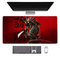 Assassins Creed Shadows Mouse Pad Keyboard Desk Mats, Rubber, Non-Slip Desk Mat XXL