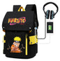 Naruto Large Capacity Anime Backpack - School, Laptop and Travel Bag