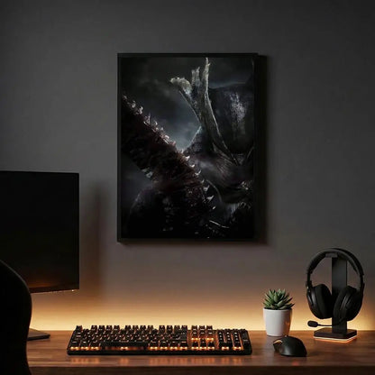 Bloodborne Poster - Gaming Room Wall Art Print