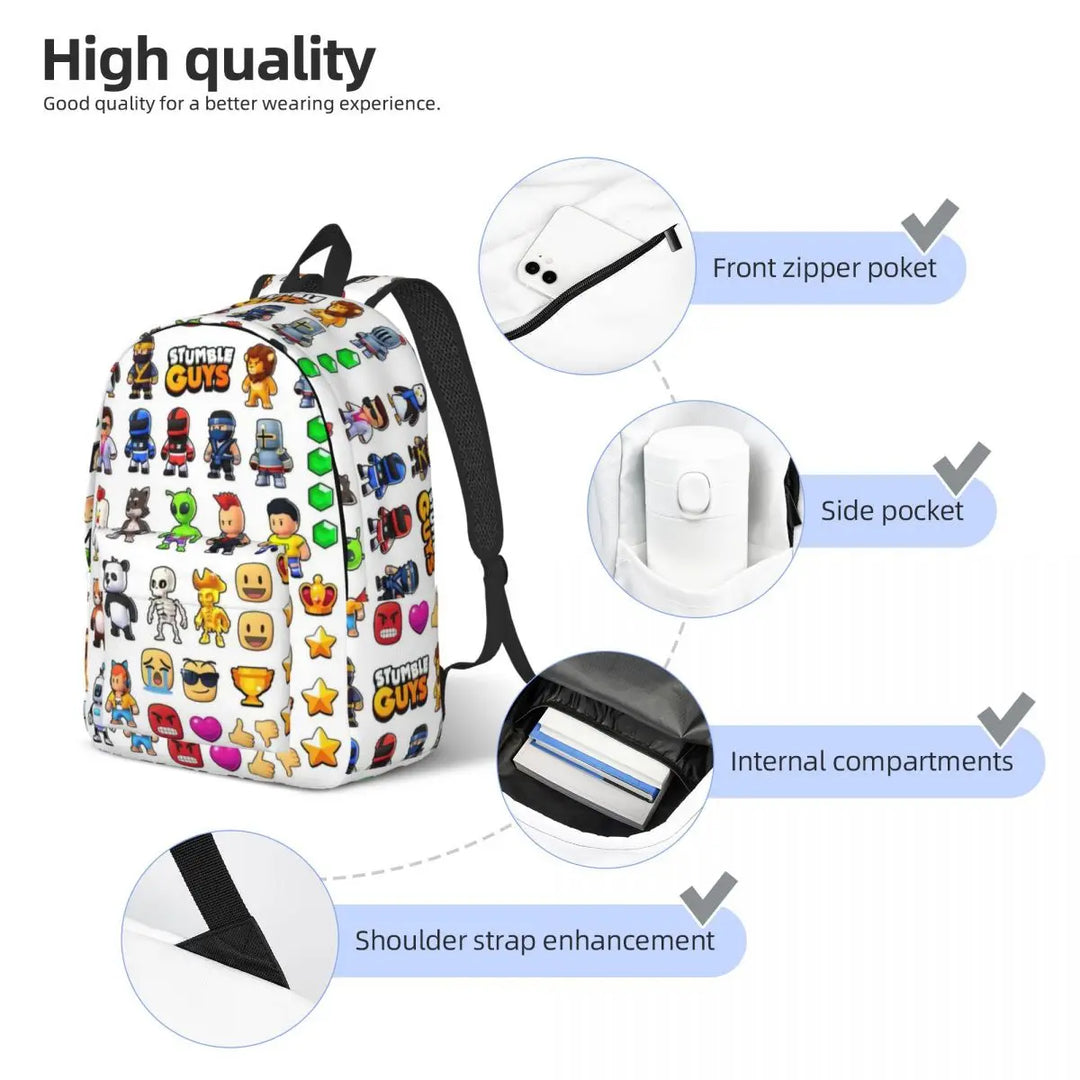 Stumble Guys Adventure Backpack