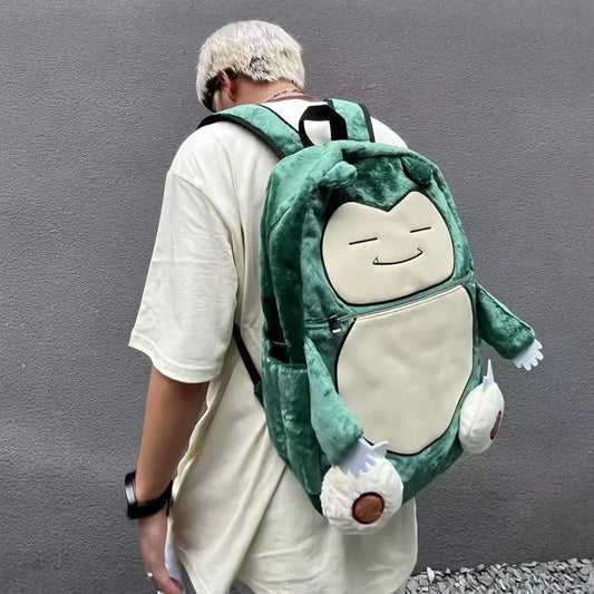 Pokémon Beast Plush Backpack - Large Capacity Cartoon Schoolbag