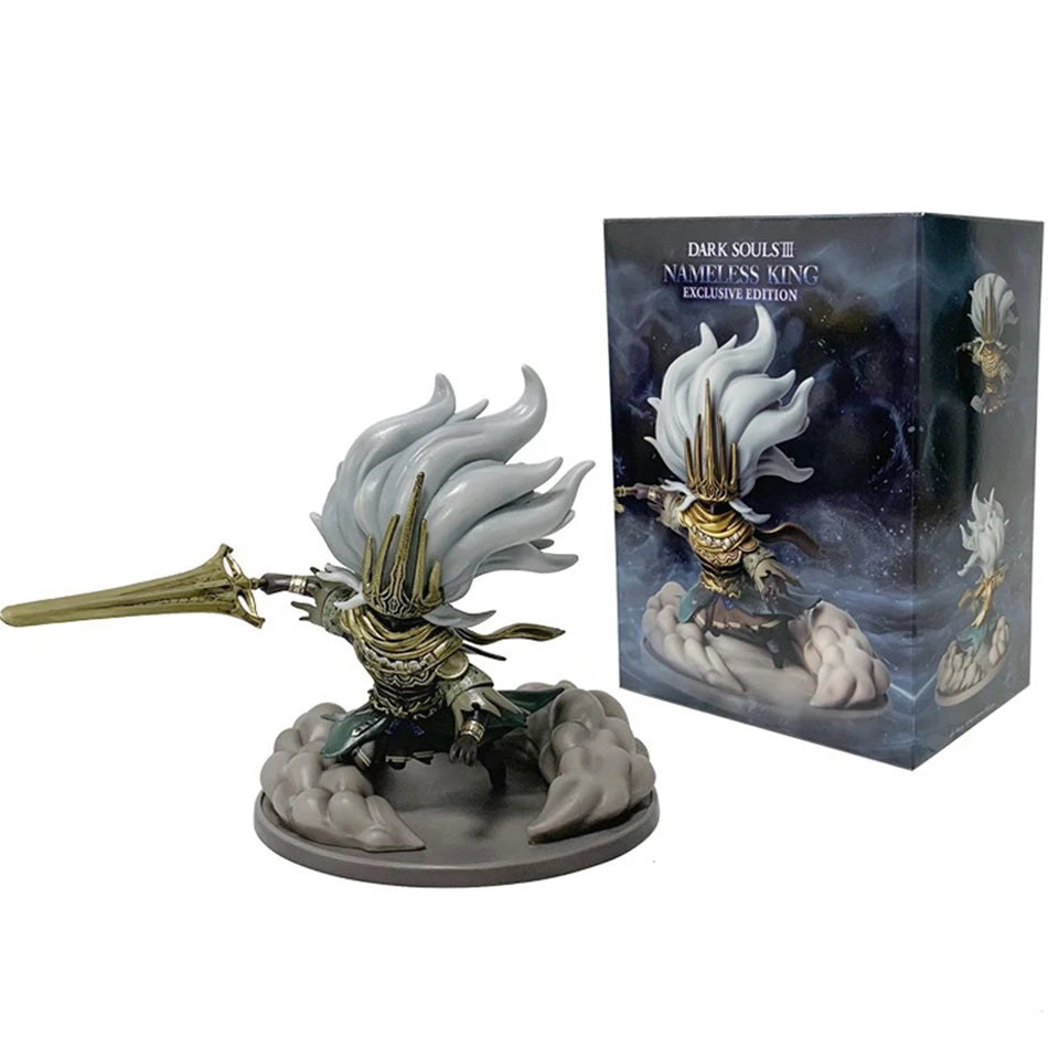 Dark Souls 3 Nameless King PVC Figure - 14cm Collectible Action Model for Desktop Display