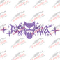 JDM Racing Track Vinyl Decal - Drift and Stance Windshield Sticker