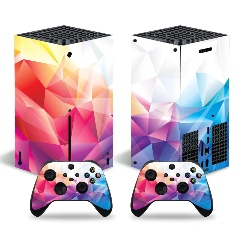 Xbox Series X Console & Controller Skin — Geometric Series