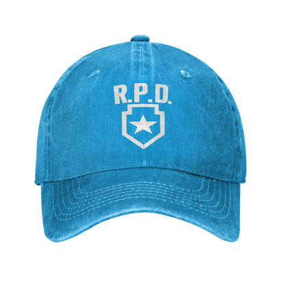 Departamento de Policía de Raccoon RPD Gorra de béisbol informal Resident Evil Gorra trucker para gimnasio al aire libre Oferta de verano y2k Lindas gorras de béisbol