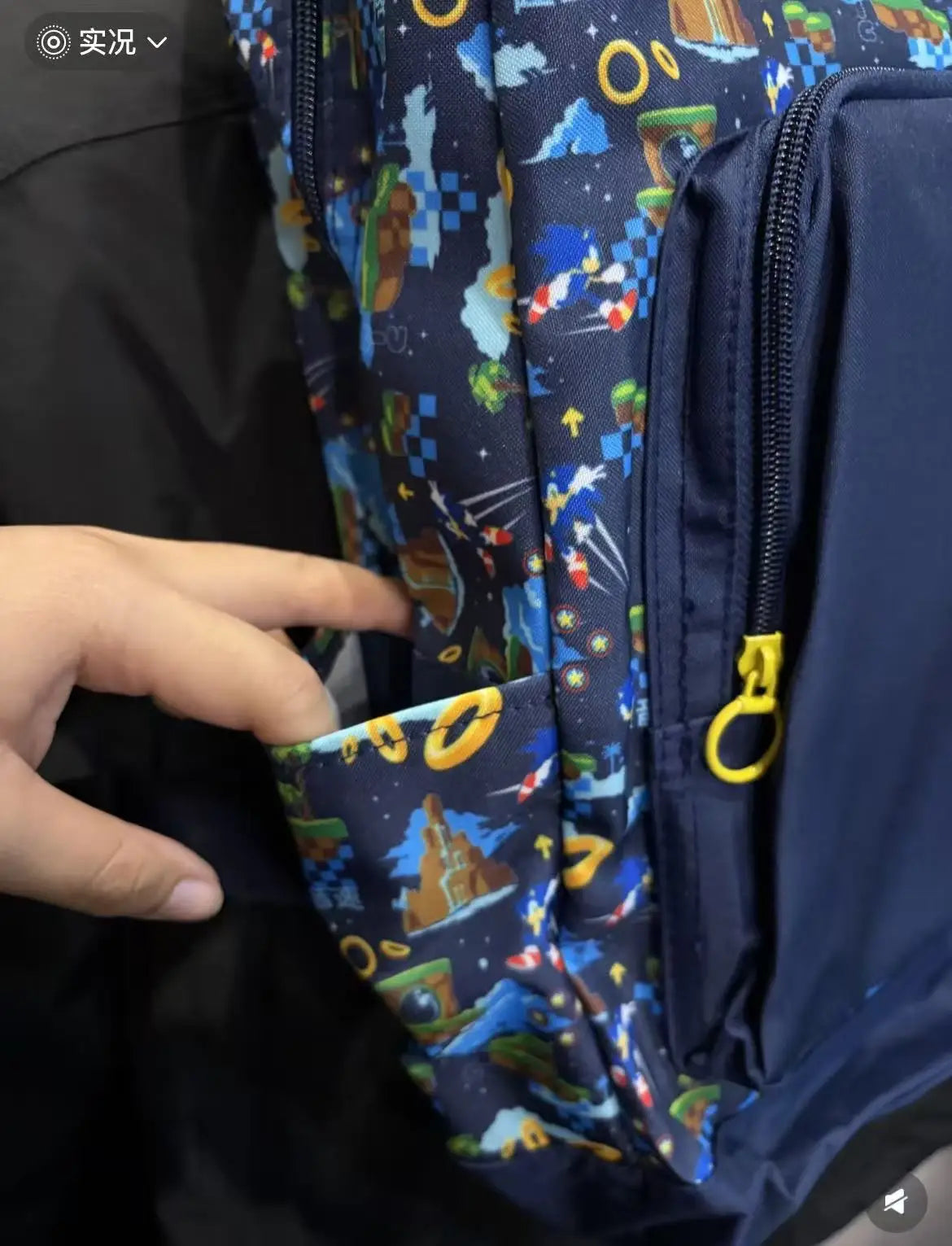 Sonic the Hedgehog Large Capacity Backpack —