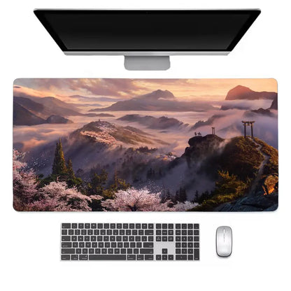 Assassins Creed Shadows Mouse Pad Keyboard Desk Mats, Rubber, Non-Slip Desk Mat XXL