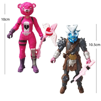 Battle Royale PVC Figure Set – 8-Piece Collection (10cm)