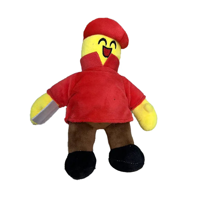 Roblox Captain Camouflage Plush Toy - 26cm Soft Stuffed Character Doll for Kids