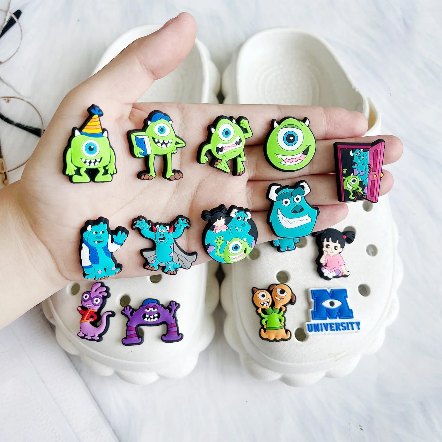 Monsters Inc. Croc Charms