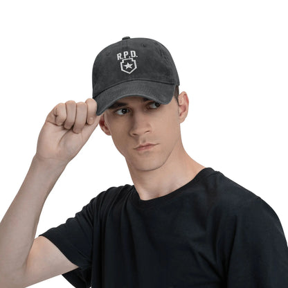 Departamento de Policía de Raccoon RPD Gorra de béisbol informal Resident Evil Gorra trucker para gimnasio al aire libre Oferta de verano y2k Lindas gorras de béisbol