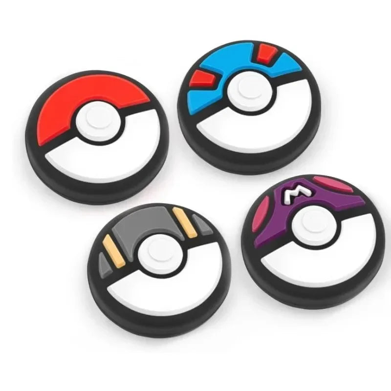 Pokémon Silicone Thumb Grip Caps for Nintendo Switch / OLED / Lite (4pcs)