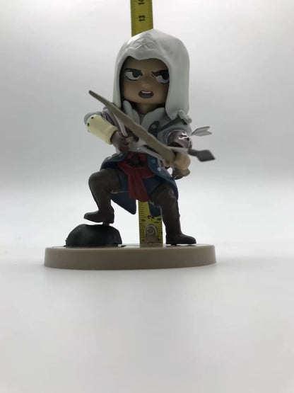 Assassin's Creed 1/12 Scale Figure - Edward, Connor, or Ezio - 12cm PVC Collectible