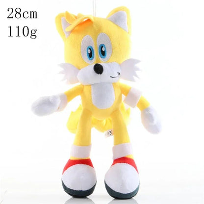 Sonic the Hedgehog Character Plush Dolls - Sonic, Shadow, Amy, Knuckles, Tails