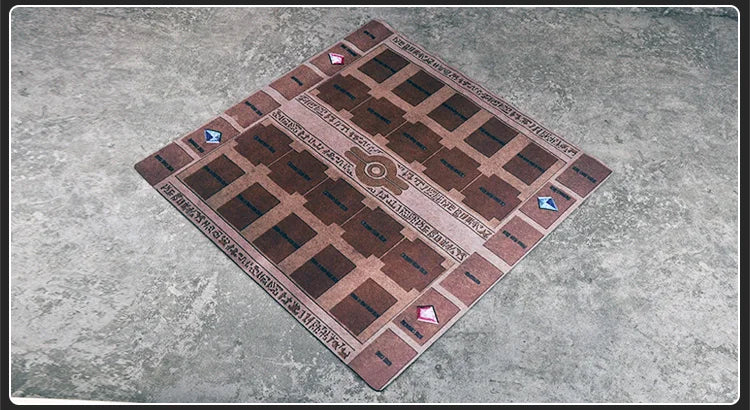 Yu-Gi-Oh! Anime Play Mat, Double Board Game Duel Plate, Rubber Table Games Card Mat, Mouse Pad, Trading Card Game Mat