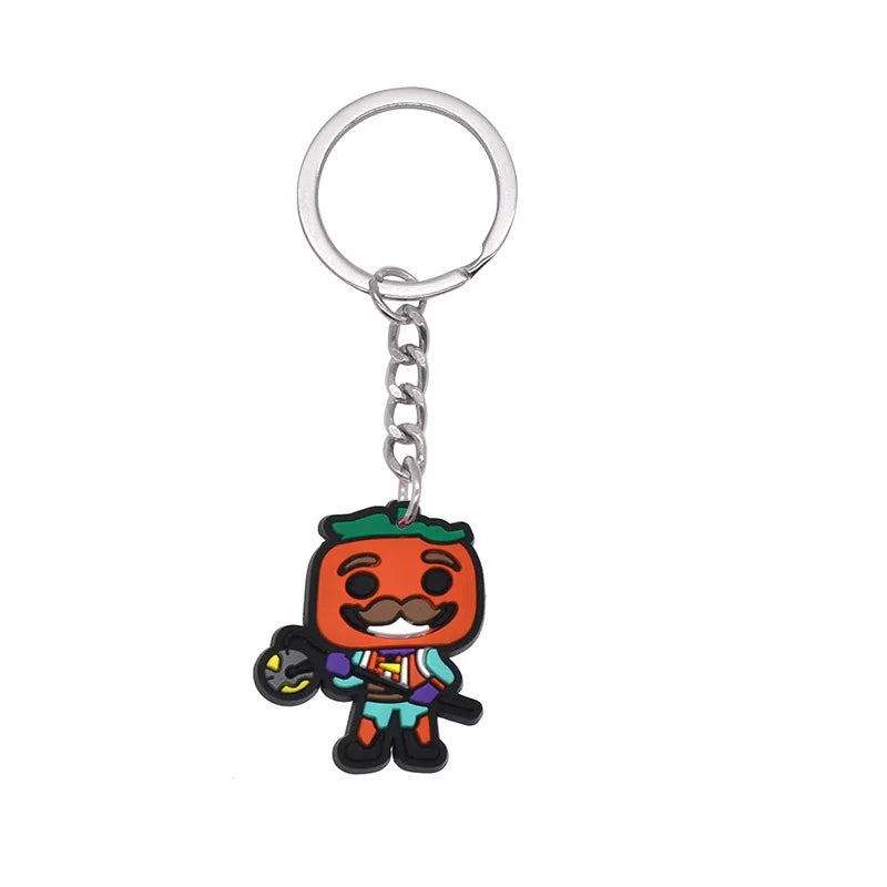Character Keychain Collection – 32-Piece Battle Royale Charm Set