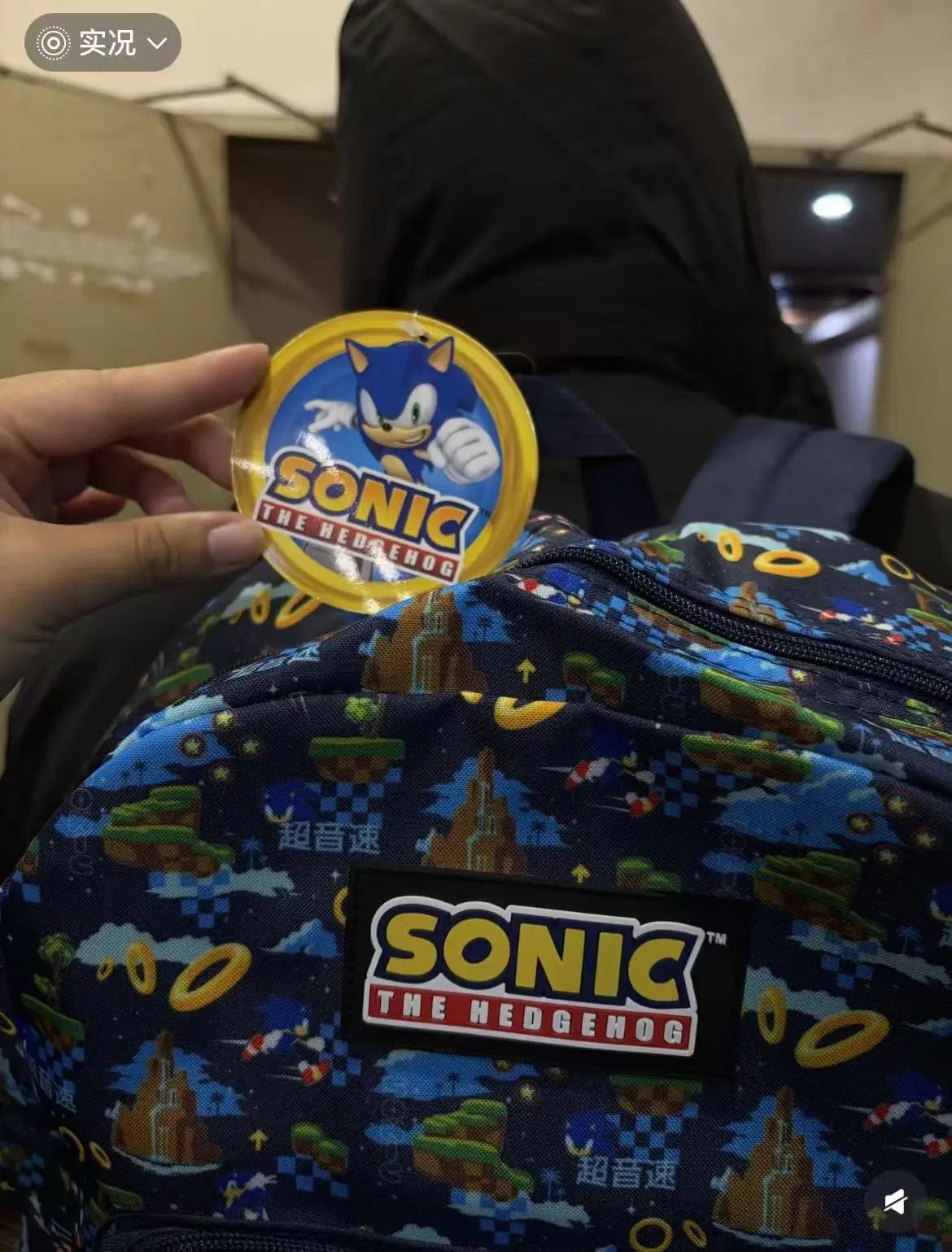 Sonic the Hedgehog Large Capacity Backpack —