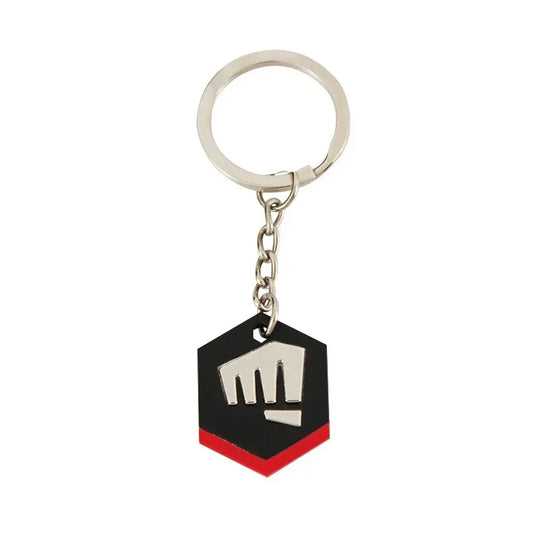 Valorant Keychain Fist Badge Logo