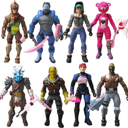 Battle Royale PVC Figure Set – 8-Piece Collection (10cm)