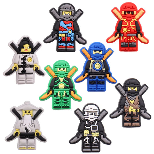 Ninjago Croc Charms 8pcs Charms