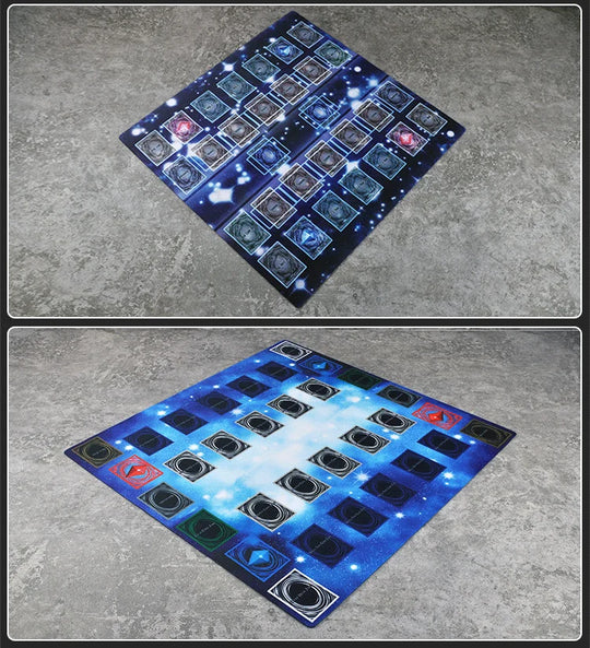 Yu-Gi-Oh! Anime Play Mat, Double Board Game Duel Plate, Rubber Table Games Card Mat, Mouse Pad, Trading Card Game Mat