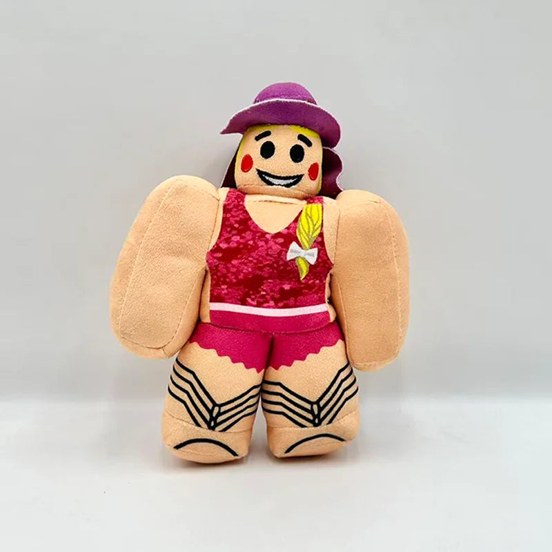 Roblox Captain Camouflage Plush Toy - 26cm Soft Stuffed Character Doll for Kids