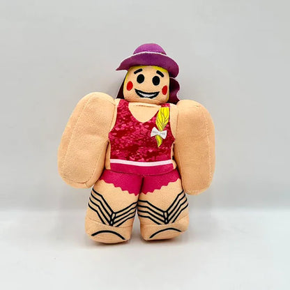 Roblox Captain Camouflage Plush Toy - 26cm Soft Stuffed Character Doll for Kids
