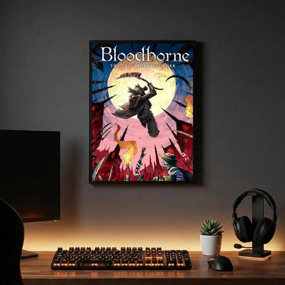 Bloodborne Poster - Gaming Room Wall Art Print
