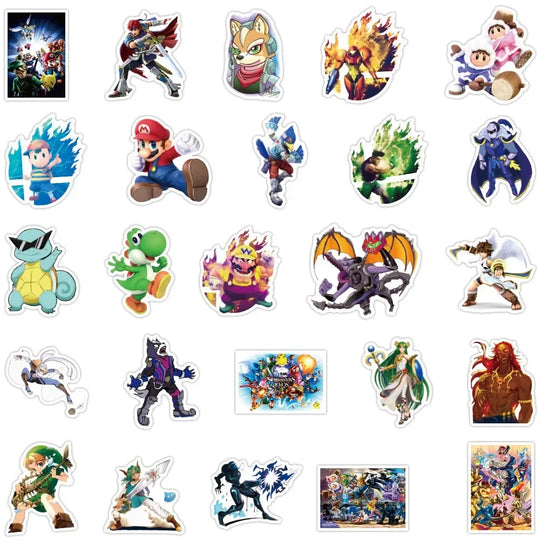 Elevate your sticker game with this must-have collection of 50-100 random stickers.