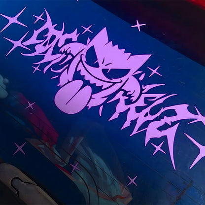 JDM Racing Track Vinyl Decal - Drift and Stance Windshield Sticker