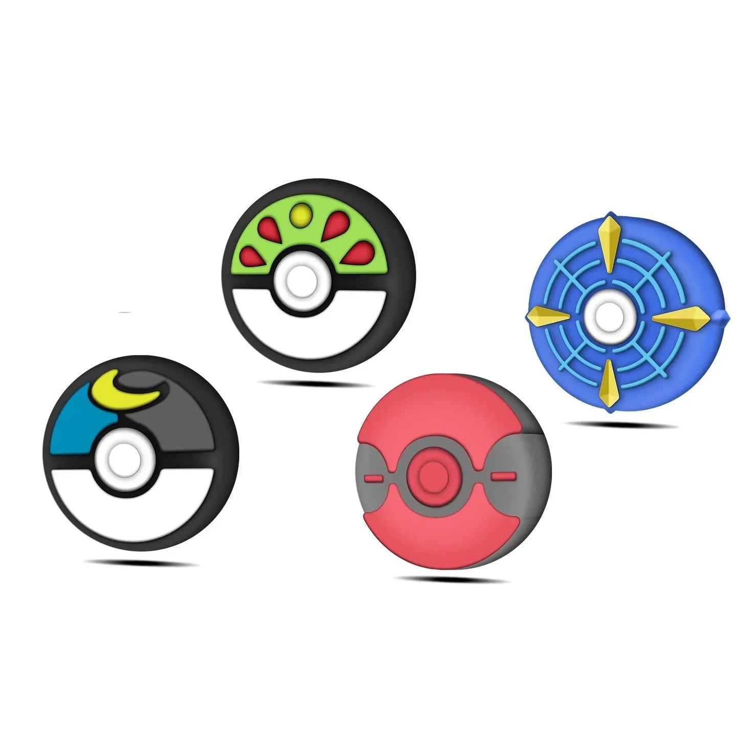 Pokémon Silicone Thumb Grip Caps for Nintendo Switch / OLED / Lite (4pcs)