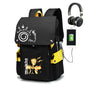 Naruto Large Capacity Anime Backpack - School, Laptop and Travel Bag