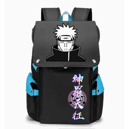 Naruto Large Capacity Anime Backpack - School, Laptop and Travel Bag