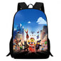 Roblox 15-Inch Kids Backpack - Lightweight Cartoon Print with Adjustable Straps for Boys and Girls