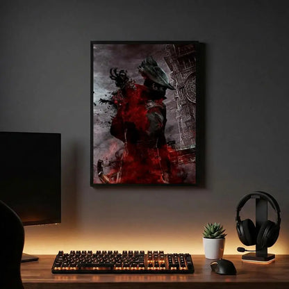 Bloodborne Poster - Gaming Room Wall Art Print