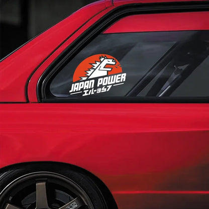 Kaiju Dinosaur JDM Vinyl Decal - Waterproof Car and Truck Sticker