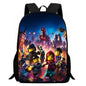 Roblox 15-Inch Kids Backpack - Lightweight Cartoon Print with Adjustable Straps for Boys and Girls